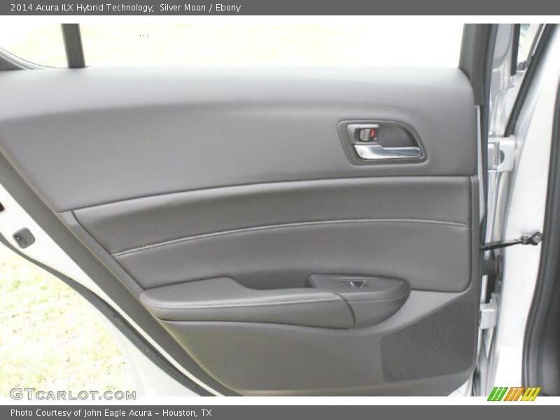 Silver Moon / Ebony 2014 Acura ILX Hybrid Technology