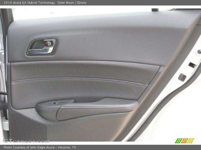 Silver Moon / Ebony 2014 Acura ILX Hybrid Technology