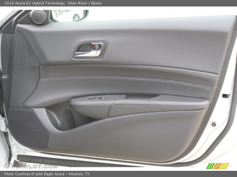 Silver Moon / Ebony 2014 Acura ILX Hybrid Technology