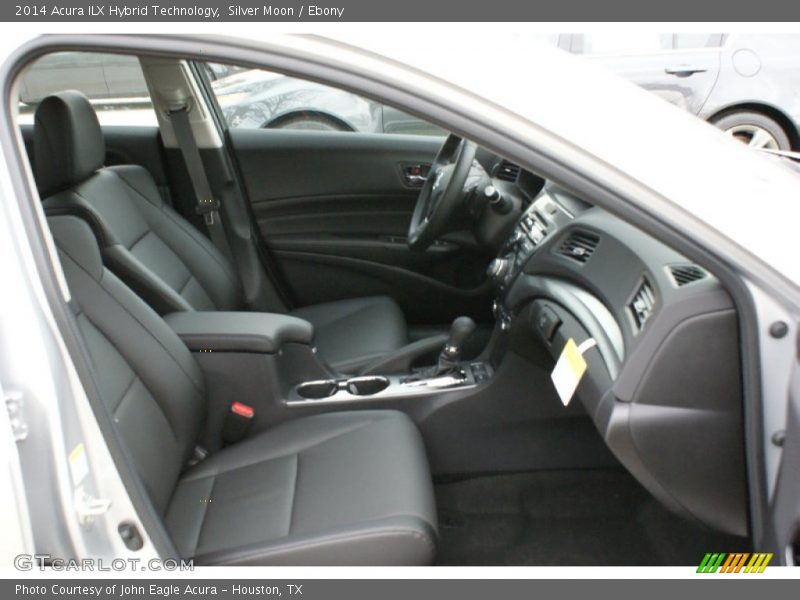 Silver Moon / Ebony 2014 Acura ILX Hybrid Technology