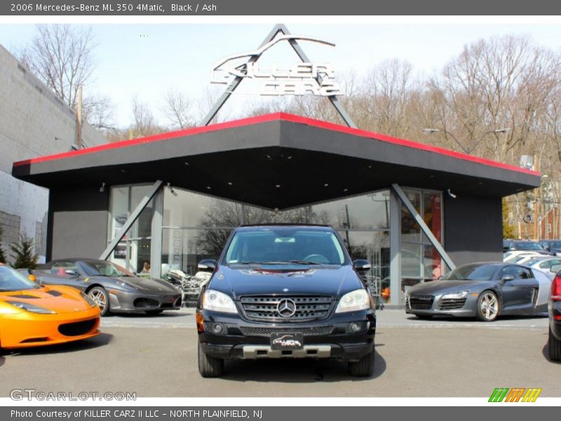 Black / Ash 2006 Mercedes-Benz ML 350 4Matic
