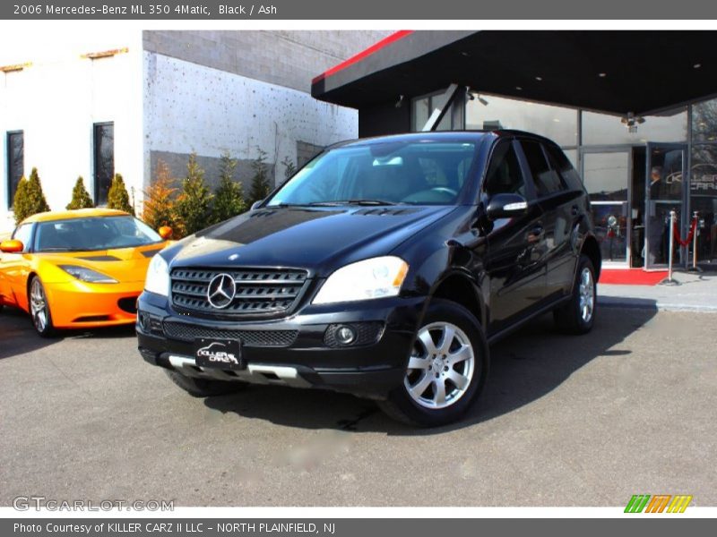 Black / Ash 2006 Mercedes-Benz ML 350 4Matic