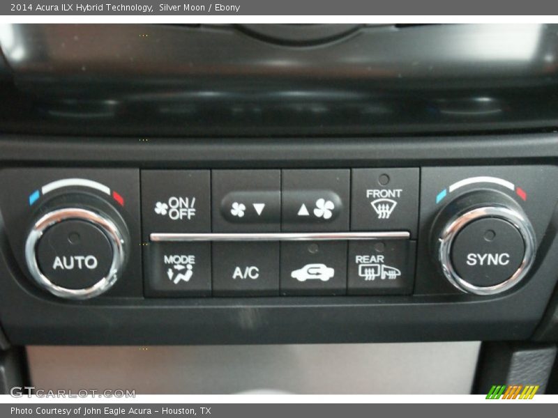 Silver Moon / Ebony 2014 Acura ILX Hybrid Technology