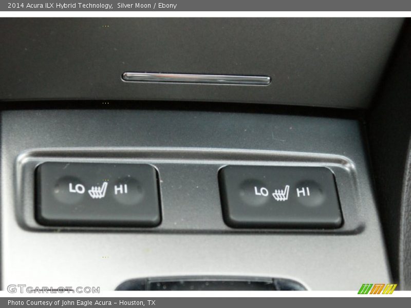Silver Moon / Ebony 2014 Acura ILX Hybrid Technology