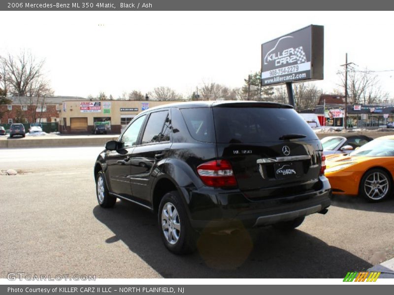 Black / Ash 2006 Mercedes-Benz ML 350 4Matic