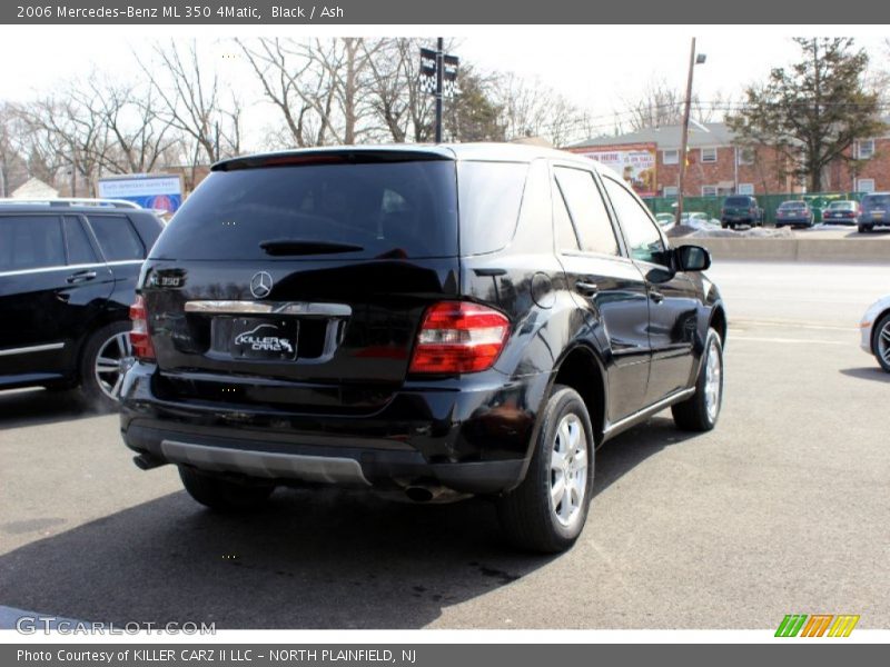 Black / Ash 2006 Mercedes-Benz ML 350 4Matic