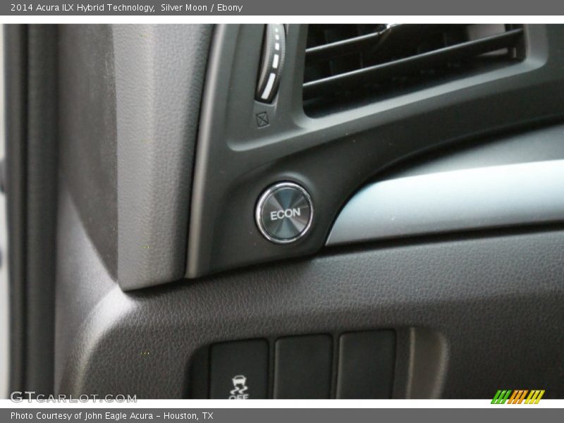 Silver Moon / Ebony 2014 Acura ILX Hybrid Technology