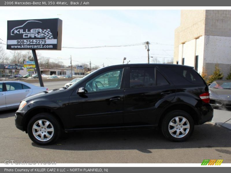 Black / Ash 2006 Mercedes-Benz ML 350 4Matic