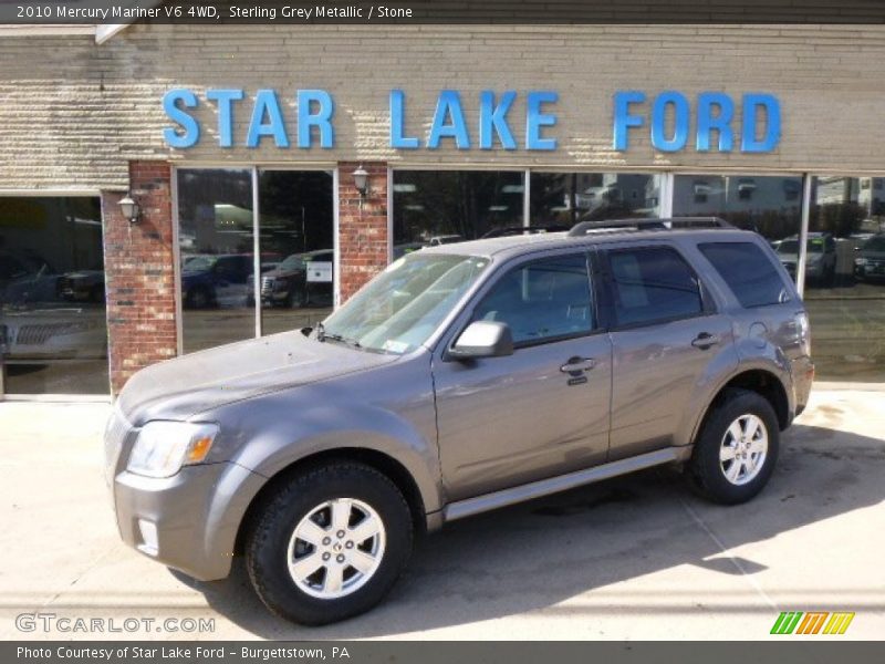 Sterling Grey Metallic / Stone 2010 Mercury Mariner V6 4WD