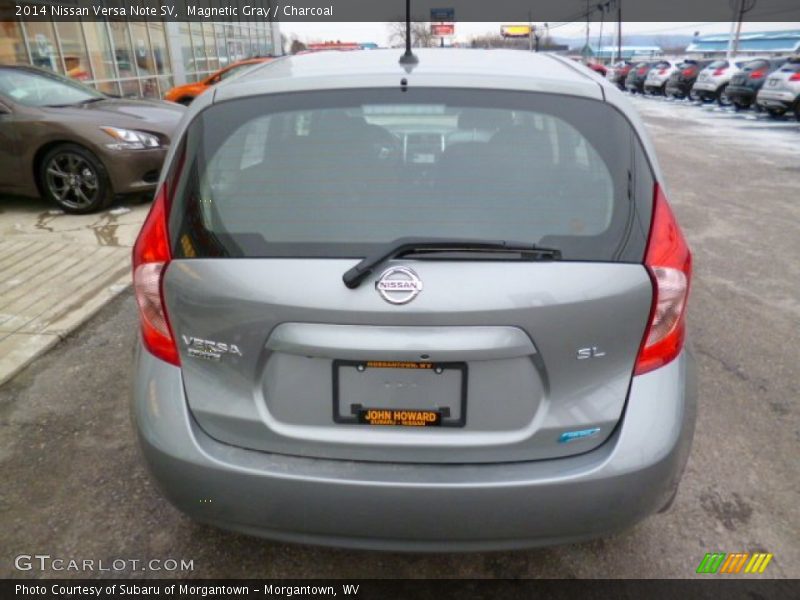 Magnetic Gray / Charcoal 2014 Nissan Versa Note SV