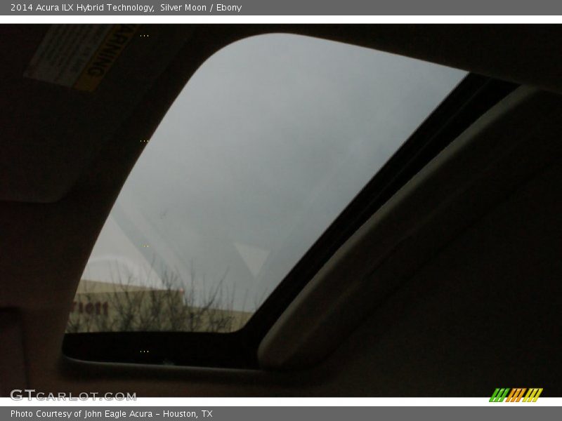 Silver Moon / Ebony 2014 Acura ILX Hybrid Technology