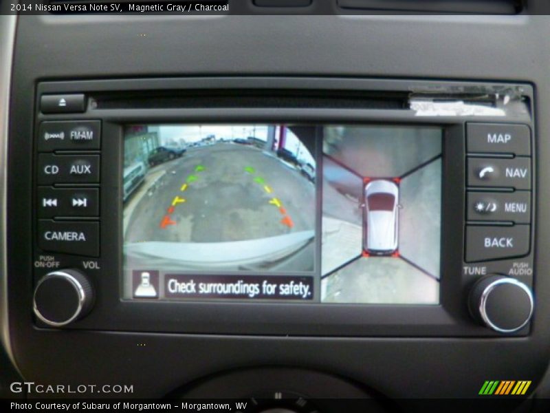 Magnetic Gray / Charcoal 2014 Nissan Versa Note SV