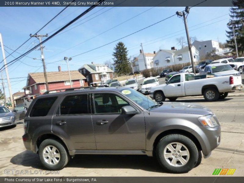 Sterling Grey Metallic / Stone 2010 Mercury Mariner V6 4WD