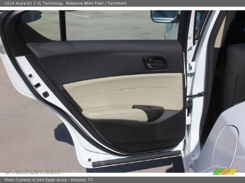 Bellanova White Pearl / Parchment 2014 Acura ILX 2.0L Technology