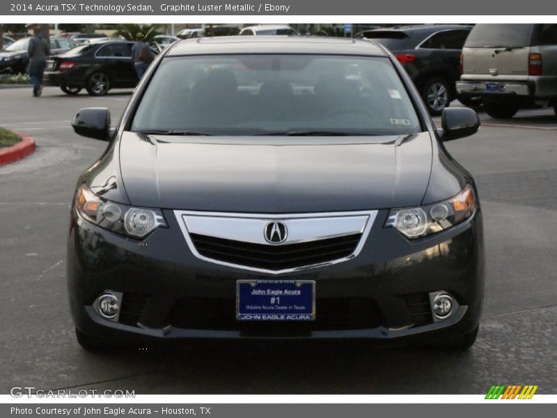 Graphite Luster Metallic / Ebony 2014 Acura TSX Technology Sedan