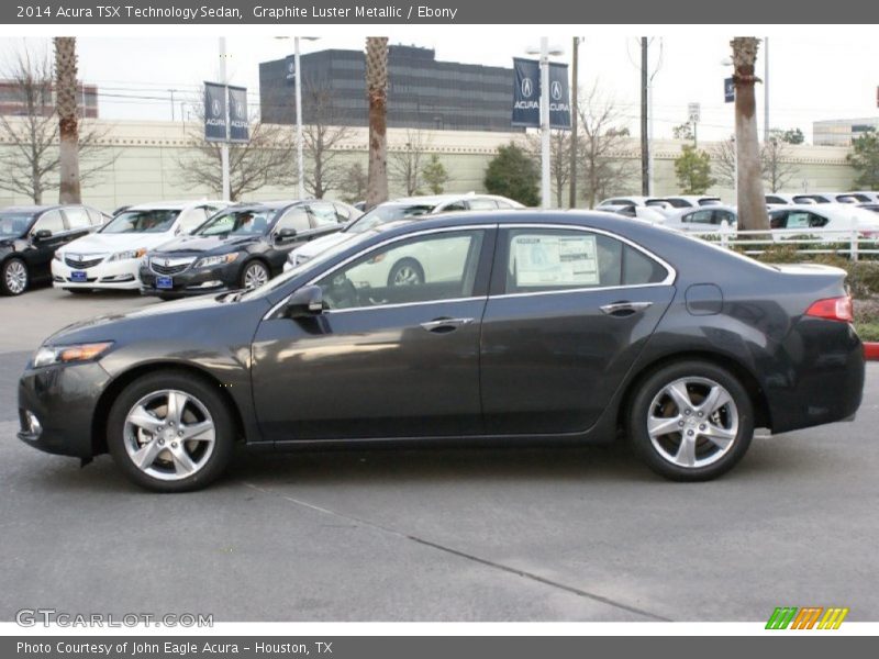 Graphite Luster Metallic / Ebony 2014 Acura TSX Technology Sedan