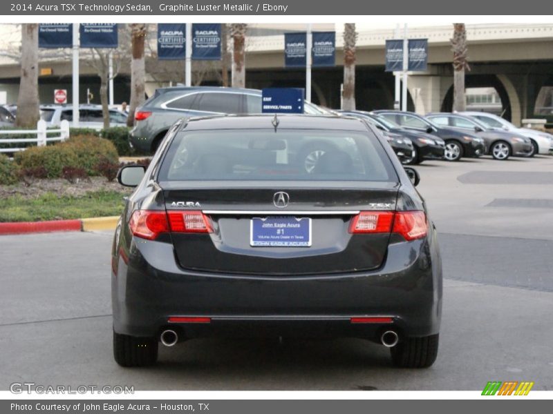 Graphite Luster Metallic / Ebony 2014 Acura TSX Technology Sedan