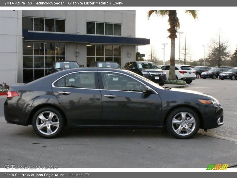 Graphite Luster Metallic / Ebony 2014 Acura TSX Technology Sedan