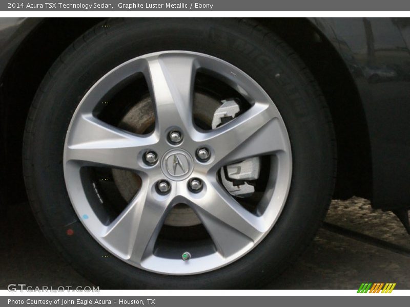 Graphite Luster Metallic / Ebony 2014 Acura TSX Technology Sedan