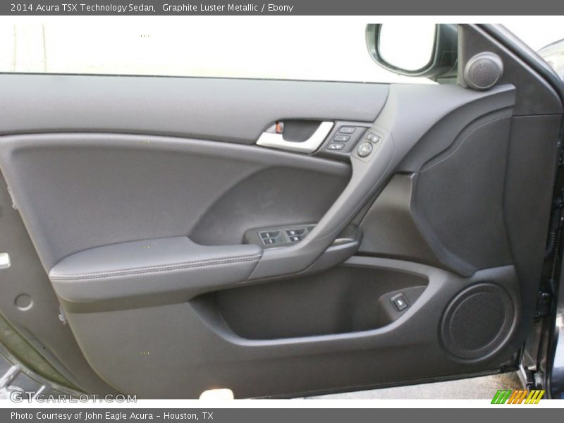 Graphite Luster Metallic / Ebony 2014 Acura TSX Technology Sedan