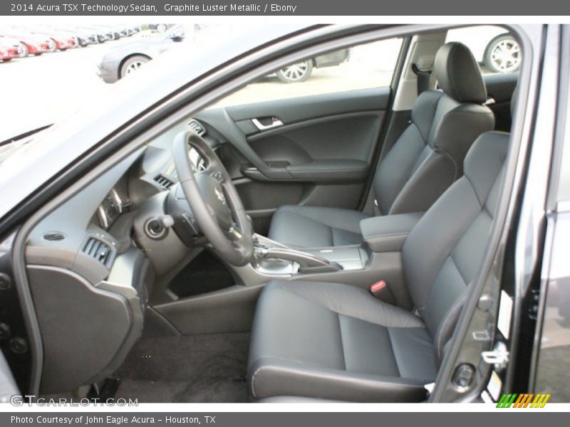 Graphite Luster Metallic / Ebony 2014 Acura TSX Technology Sedan
