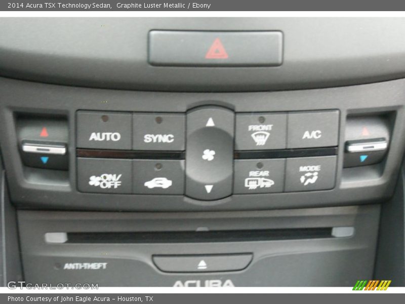 Graphite Luster Metallic / Ebony 2014 Acura TSX Technology Sedan