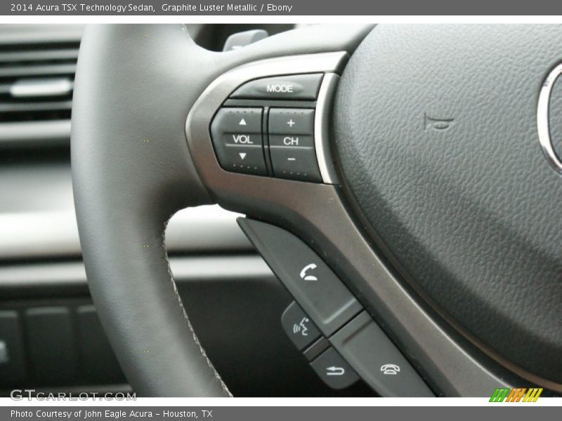 Graphite Luster Metallic / Ebony 2014 Acura TSX Technology Sedan