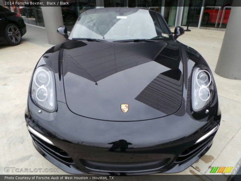 Black / Black 2014 Porsche Boxster