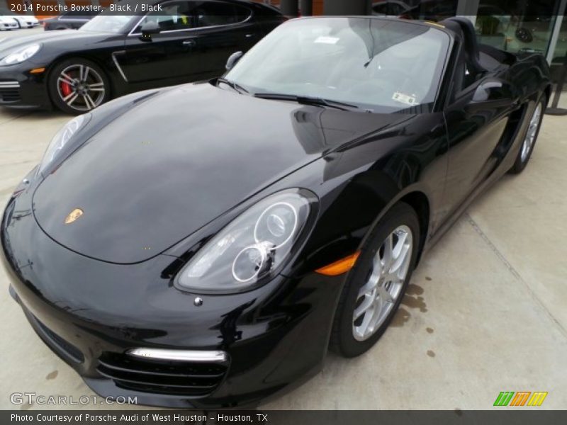 Black / Black 2014 Porsche Boxster