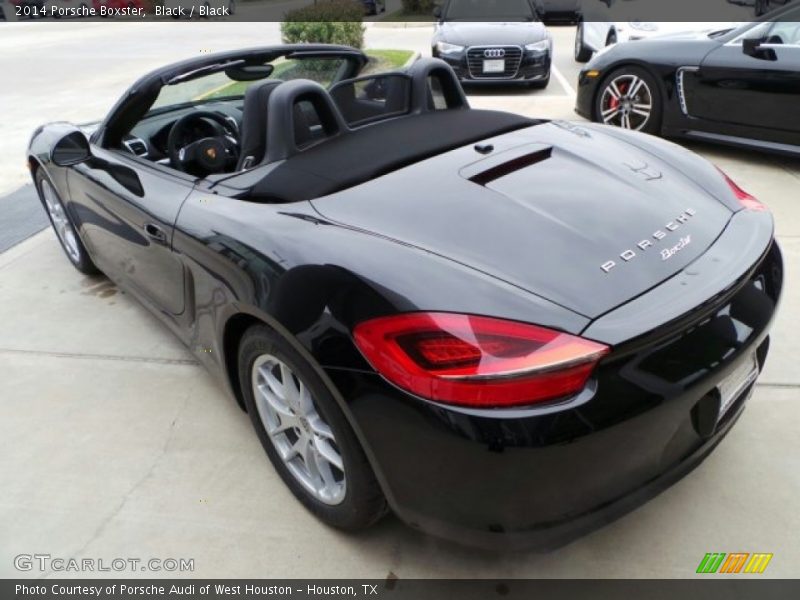 Black / Black 2014 Porsche Boxster