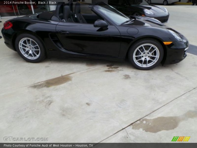 Black / Black 2014 Porsche Boxster