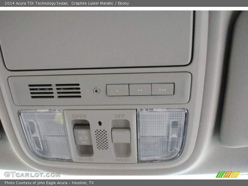 Graphite Luster Metallic / Ebony 2014 Acura TSX Technology Sedan