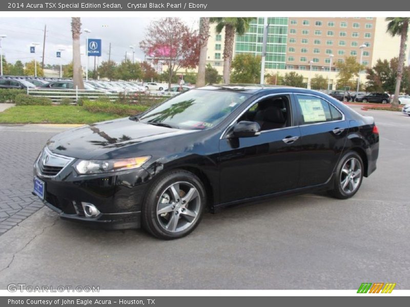 Crystal Black Pearl / Ebony 2014 Acura TSX Special Edition Sedan