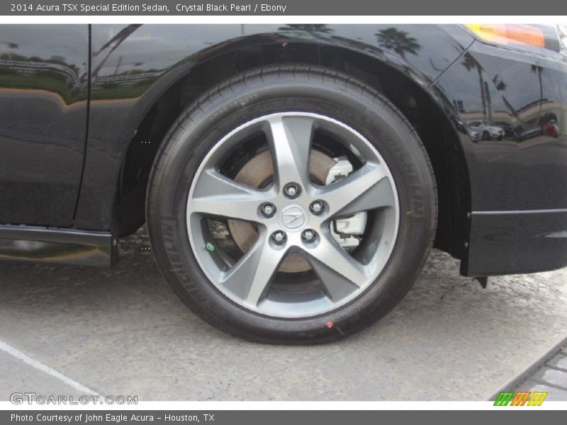 Crystal Black Pearl / Ebony 2014 Acura TSX Special Edition Sedan