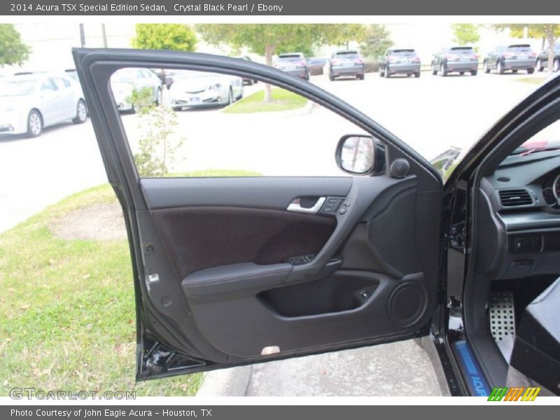Crystal Black Pearl / Ebony 2014 Acura TSX Special Edition Sedan
