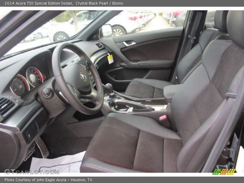 Crystal Black Pearl / Ebony 2014 Acura TSX Special Edition Sedan