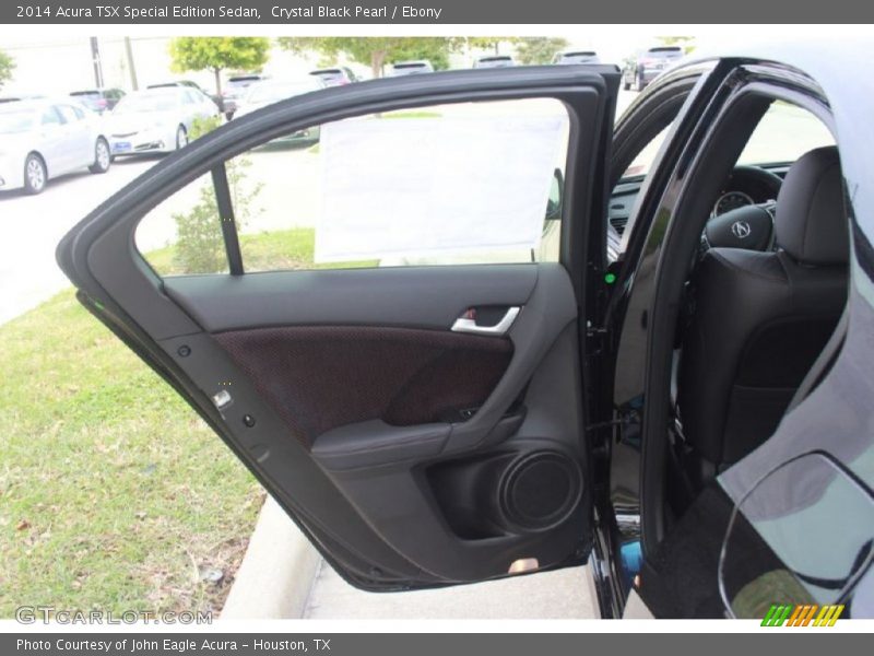 Crystal Black Pearl / Ebony 2014 Acura TSX Special Edition Sedan