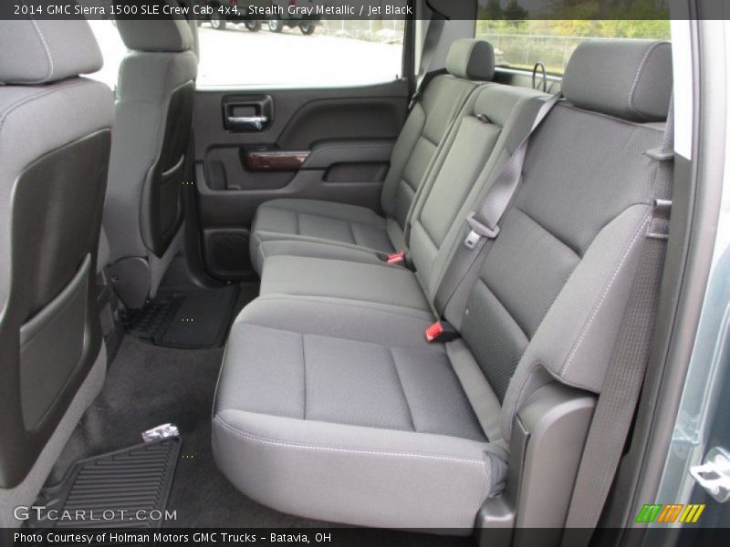 Stealth Gray Metallic / Jet Black 2014 GMC Sierra 1500 SLE Crew Cab 4x4