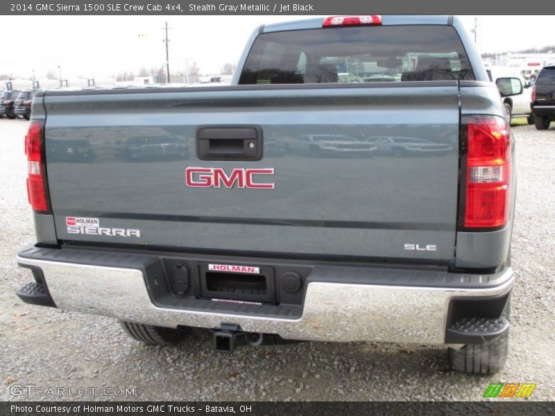 Stealth Gray Metallic / Jet Black 2014 GMC Sierra 1500 SLE Crew Cab 4x4