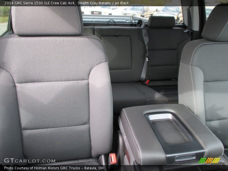 Stealth Gray Metallic / Jet Black 2014 GMC Sierra 1500 SLE Crew Cab 4x4