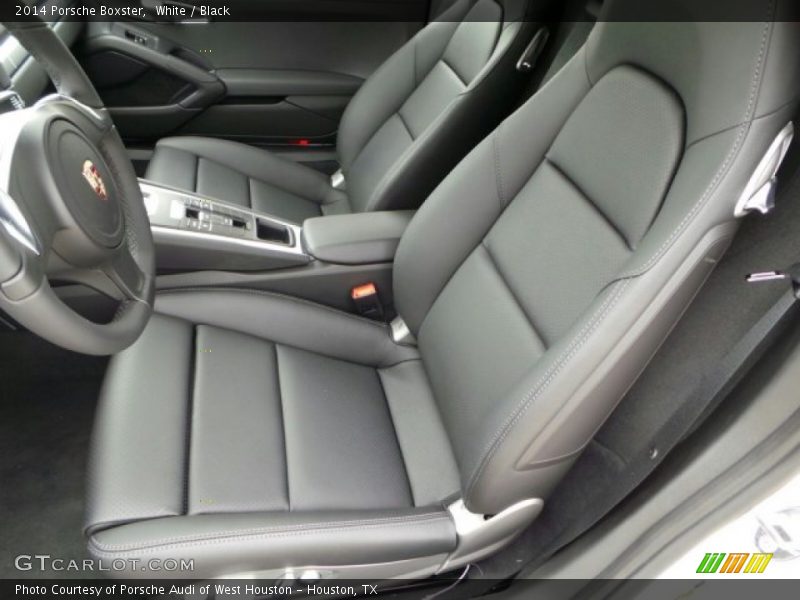 Front Seat of 2014 Boxster 