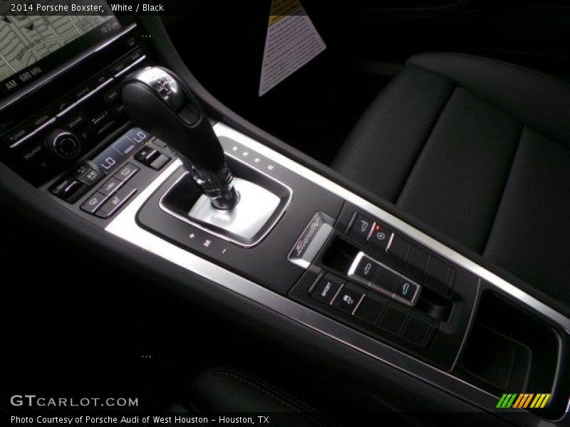 White / Black 2014 Porsche Boxster