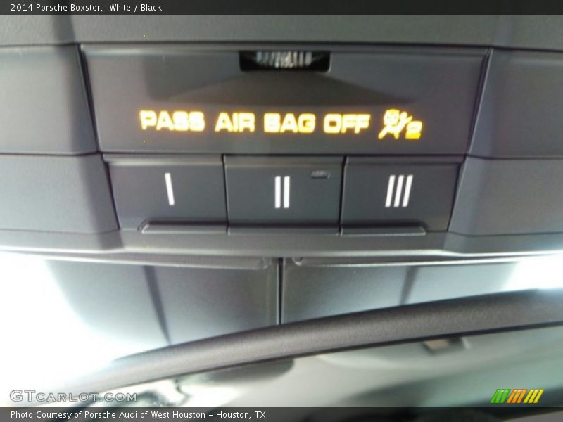 White / Black 2014 Porsche Boxster