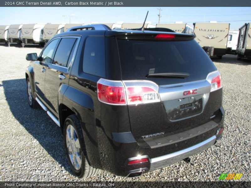 Carbon Black Metallic / Jet Black 2014 GMC Terrain Denali AWD