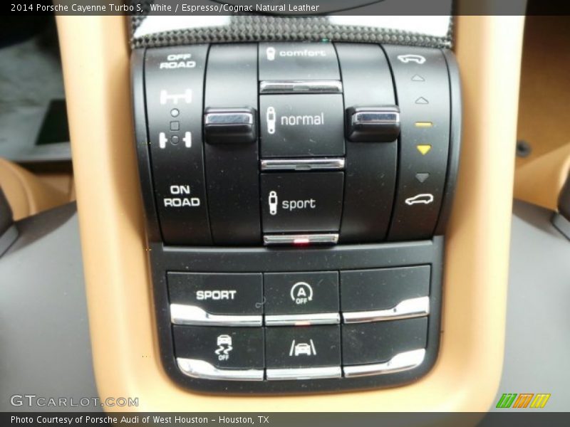 Controls of 2014 Cayenne Turbo S