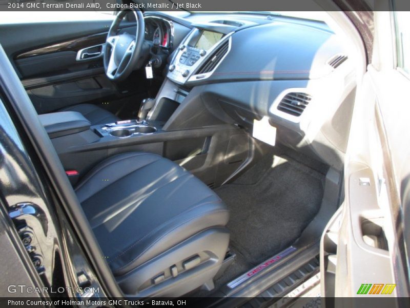 Carbon Black Metallic / Jet Black 2014 GMC Terrain Denali AWD