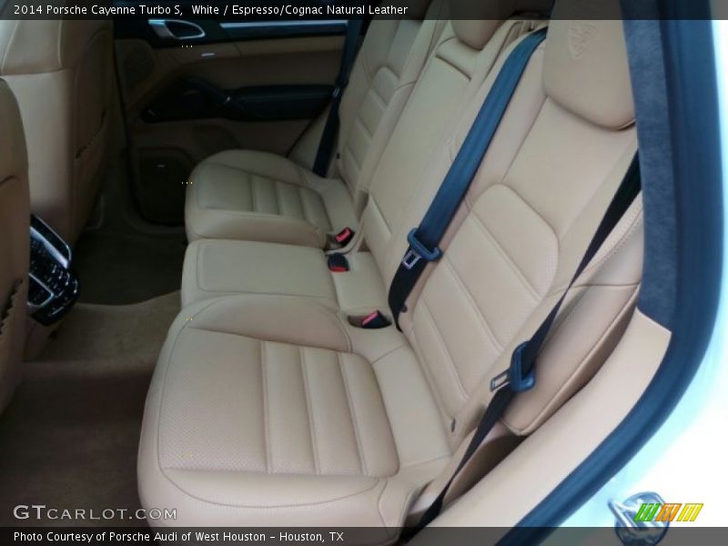 Rear Seat of 2014 Cayenne Turbo S