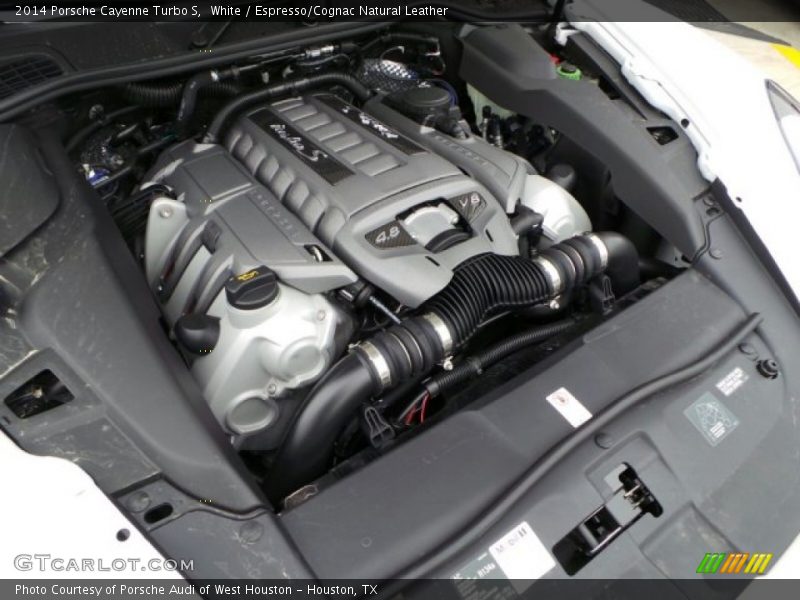  2014 Cayenne Turbo S Engine - 4.8 Liter DFI Twin-Turbocharged DOHC 32-Valve VVT V8