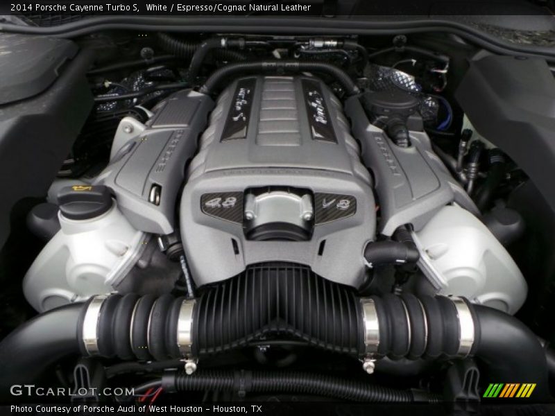  2014 Cayenne Turbo S Engine - 4.8 Liter DFI Twin-Turbocharged DOHC 32-Valve VVT V8