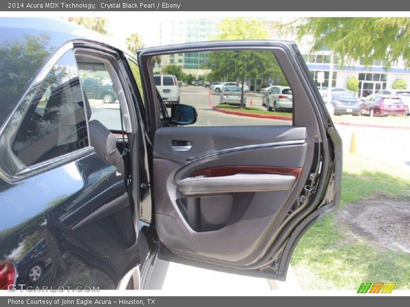 Crystal Black Pearl / Ebony 2014 Acura MDX Technology